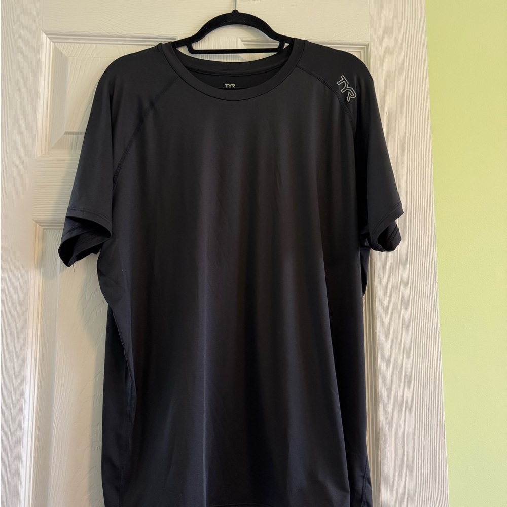 TYR Men's Black Performance Shirt